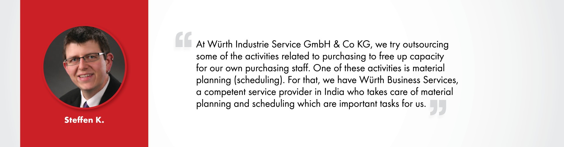 Steffen K._Würth Business Services_Testimonial