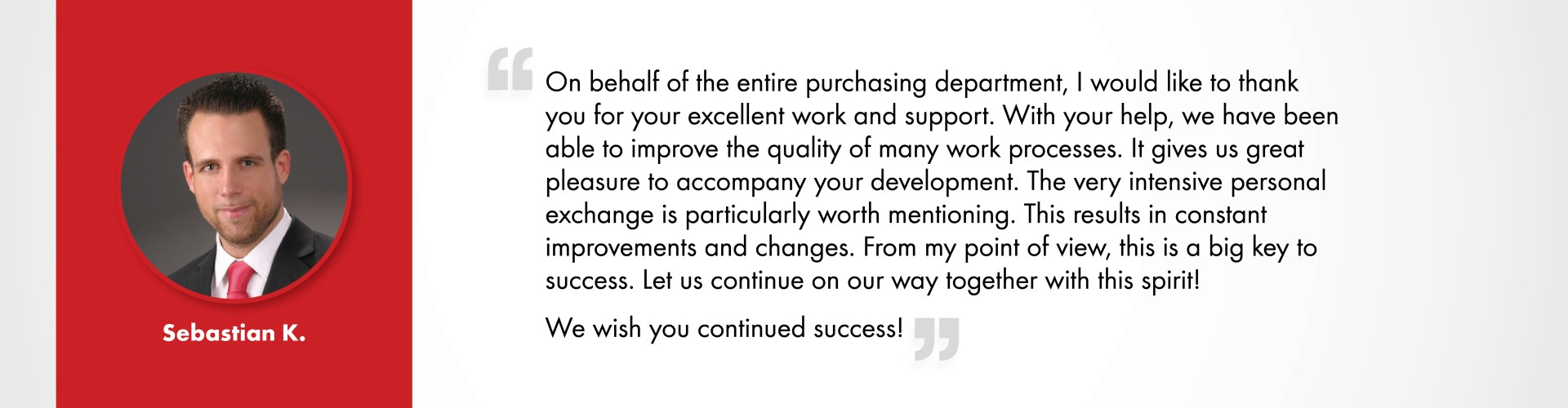 Sebastian K._Würth Business Services_Testimonial