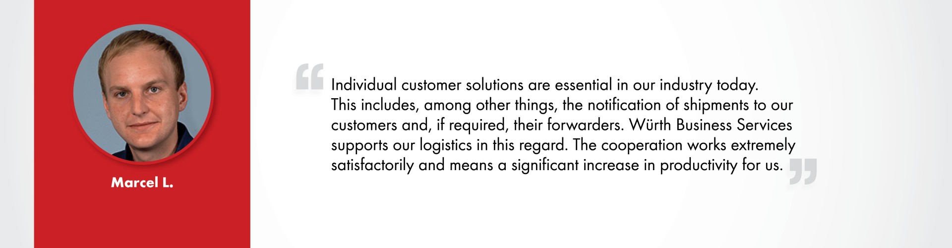 Marcel L._Würth Business Services_Testimonial 
