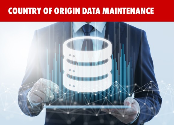 Maintainance County of Origin data