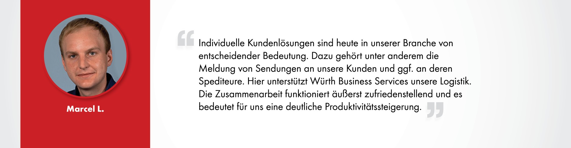 Marcel L._Würth Business Services_Kundenstimmen 