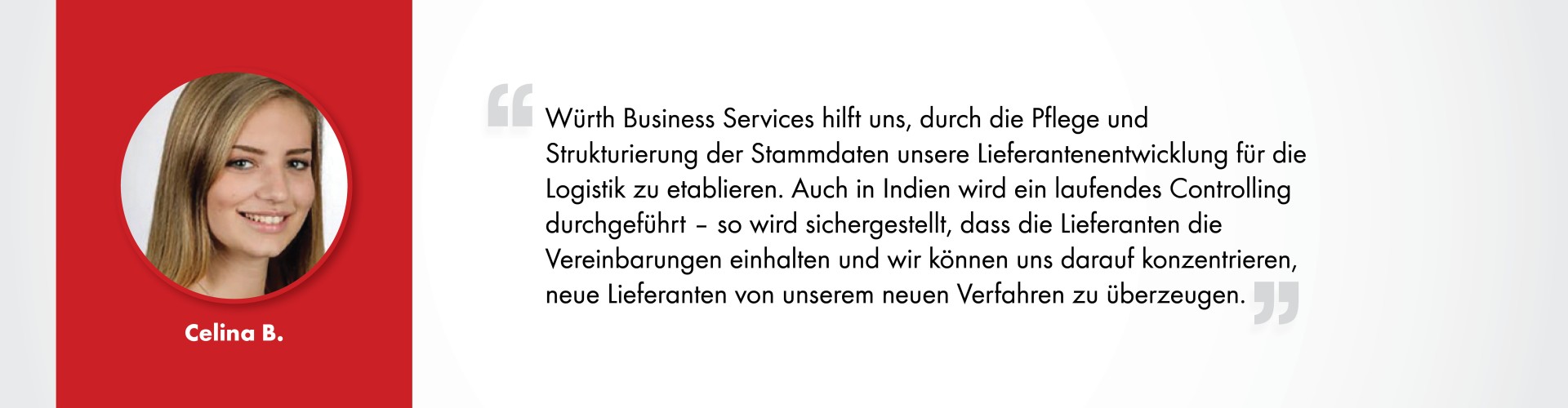 Celina B._Würth Business Services_Kundenstimmen 